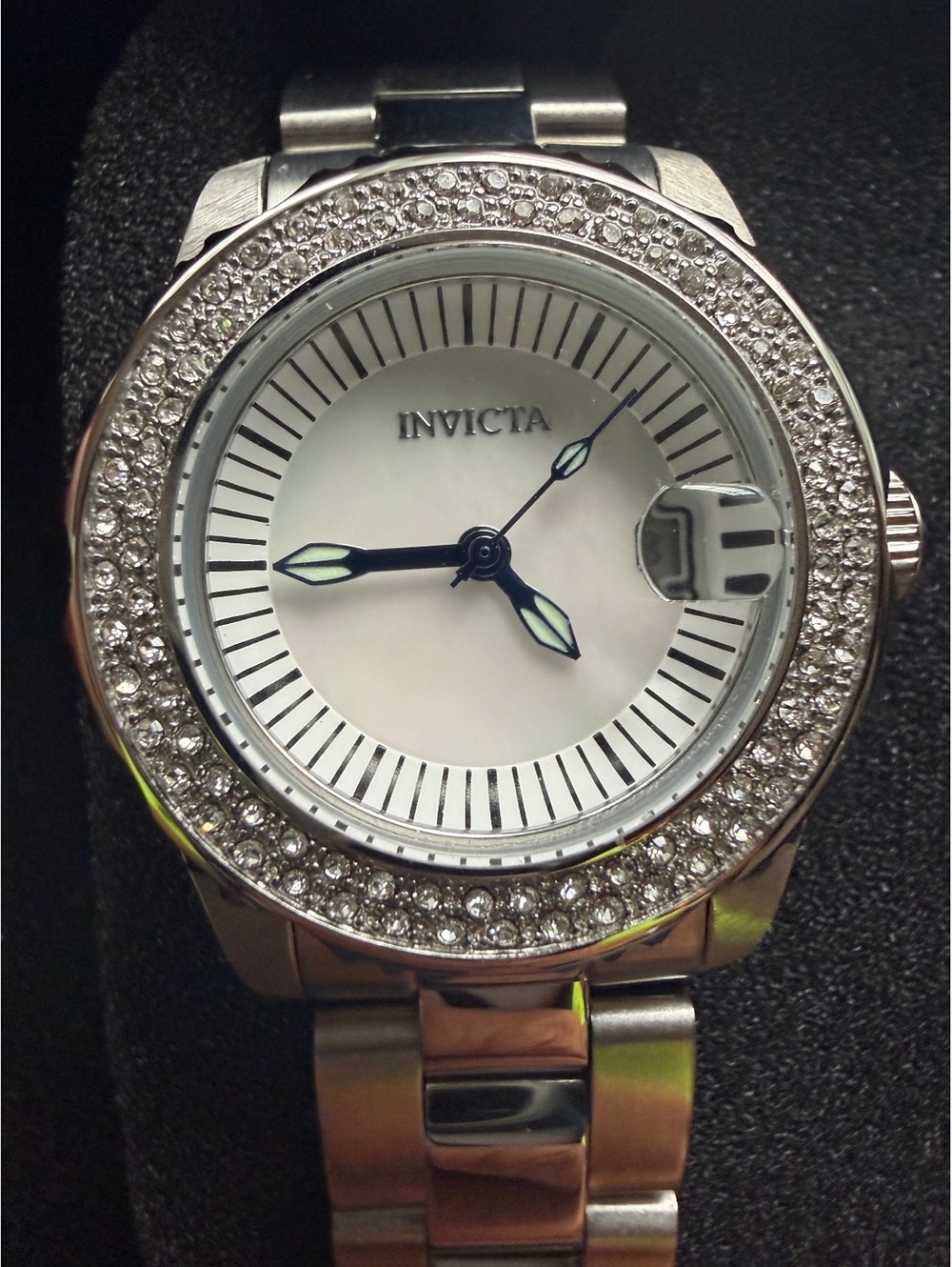 $279 INVICTA ANGEL SWISS RONDA WITH MOTHER OF PEARL DIAL 30mm